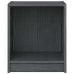 vidaXL Noptiere, 2 buc., gri, 35,5x33,5x41,5 cm, lemn masiv de pin vidaXL Noptiere, 2 buc., gri, 35,5x33,5x41,5 cm, lemn masiv de pin