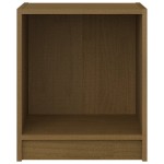 vidaXL Noptieră, maro miere, 35,5x33,5x41,5 cm, lemn masiv de pin