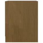 vidaXL Noptieră, maro miere, 35,5x33,5x41,5 cm, lemn masiv de pin
