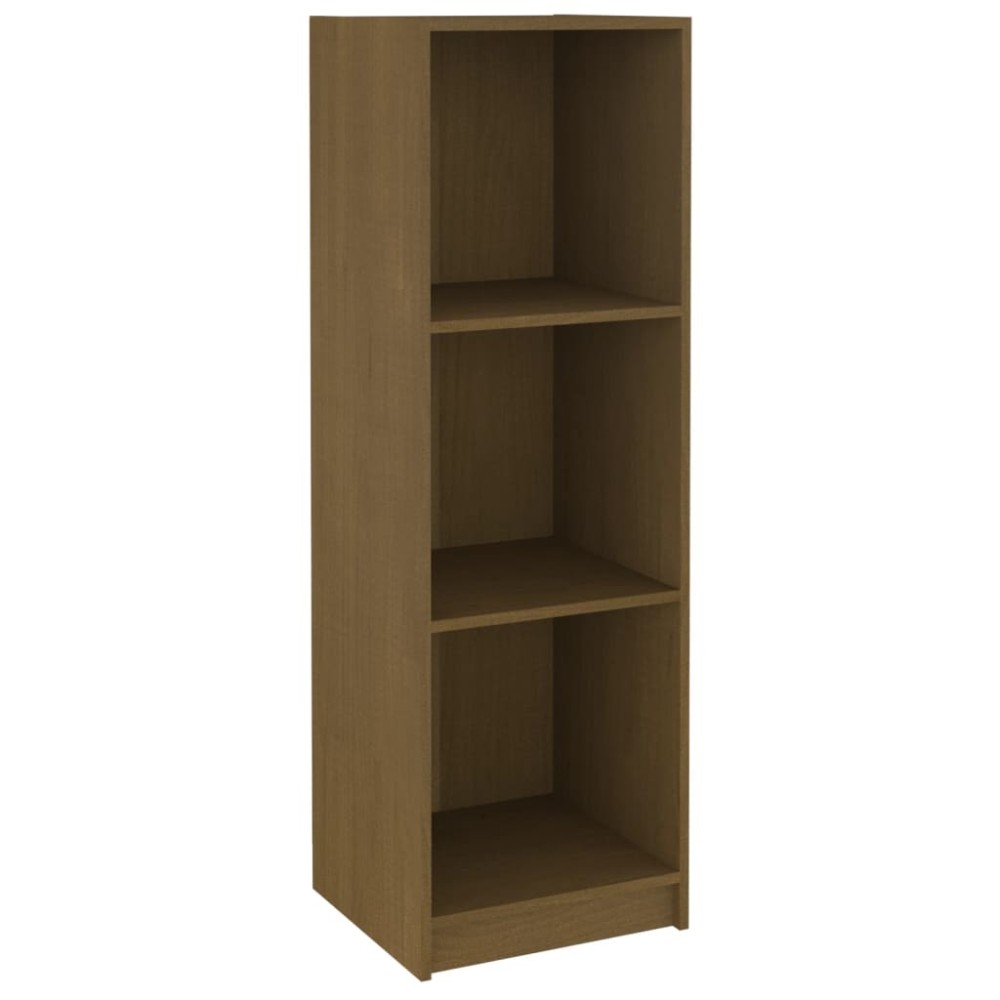 vidaXL Bibliotecă/Separator cameră, maro miere, lemn masiv de pin