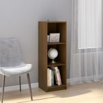 vidaXL Bibliotecă/Separator cameră, maro miere, lemn masiv de pin vidaXL Bibliotecă/Separator cameră, maro miere, lemn masiv de pin