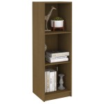 vidaXL Bibliotecă/Separator cameră, maro miere, lemn masiv de pin vidaXL Bibliotecă/Separator cameră, maro miere, lemn masiv de pin
