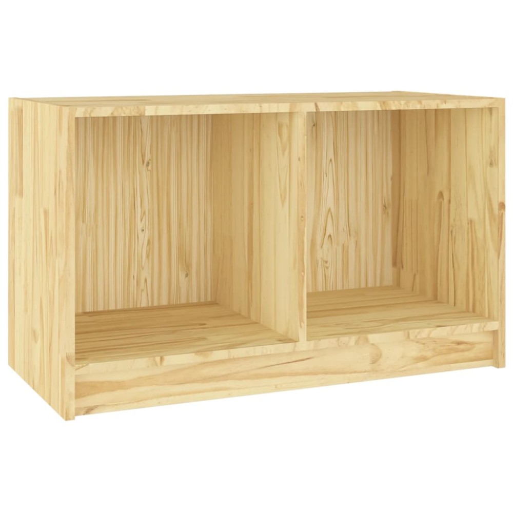 vidaXL Comodă TV, 70x33x42 cm, lemn masiv de pin