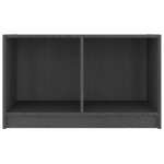 vidaXL Comodă TV, gri, 70x33x42 cm, lemn masiv de pin vidaXL Comodă TV, gri, 70x33x42 cm, lemn masiv de pin