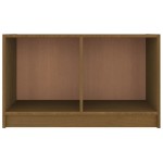 vidaXL Comodă TV, maro miere, 70x33x42 cm, lemn masiv de pin vidaXL Comodă TV, maro miere, 70x33x42 cm, lemn masiv de pin