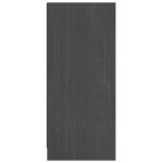 vidaXL Servantă, gri, 70x33x76 cm, lemn de pin