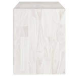 vidaXL Comodă TV, alb, 104x33x41 cm, lemn masiv de pin vidaXL Comodă TV, alb, 104x33x41 cm, lemn masiv de pin