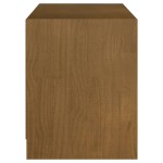 vidaXL Comodă TV, maro miere, 104x33x41 cm, lemn masiv de pin vidaXL Comodă TV, maro miere, 104x33x41 cm, lemn masiv de pin