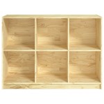 vidaXL Bibliotecă, 104x33x76 cm, lemn masiv de pin vidaXL Bibliotecă, 104x33x76 cm, lemn masiv de pin