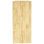 vidaXL Bibliotecă, 104x33x76 cm, lemn masiv de pin vidaXL Bibliotecă, 104x33x76 cm, lemn masiv de pin
