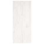 vidaXL Bibliotecă, alb, 104x33x76 cm, lemn masiv de pin vidaXL Bibliotecă, alb, 104x33x76 cm, lemn masiv de pin