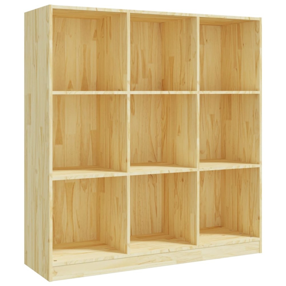 vidaXL Bibliotecă/Separator cameră, 104x33,5x110 cm, lemn masiv pin