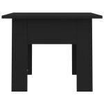 vidaXL Măsuță de cafea, negru, 55x55x42 cm, lemn prelucrat vidaXL Măsuță de cafea, negru, 55x55x42 cm, lemn prelucrat
