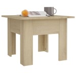 vidaXL Măsuță de cafea, stejar sonoma, 55x55x42 cm, lemn prelucrat vidaXL Măsuță de cafea, stejar sonoma, 55x55x42 cm, lemn prelucrat