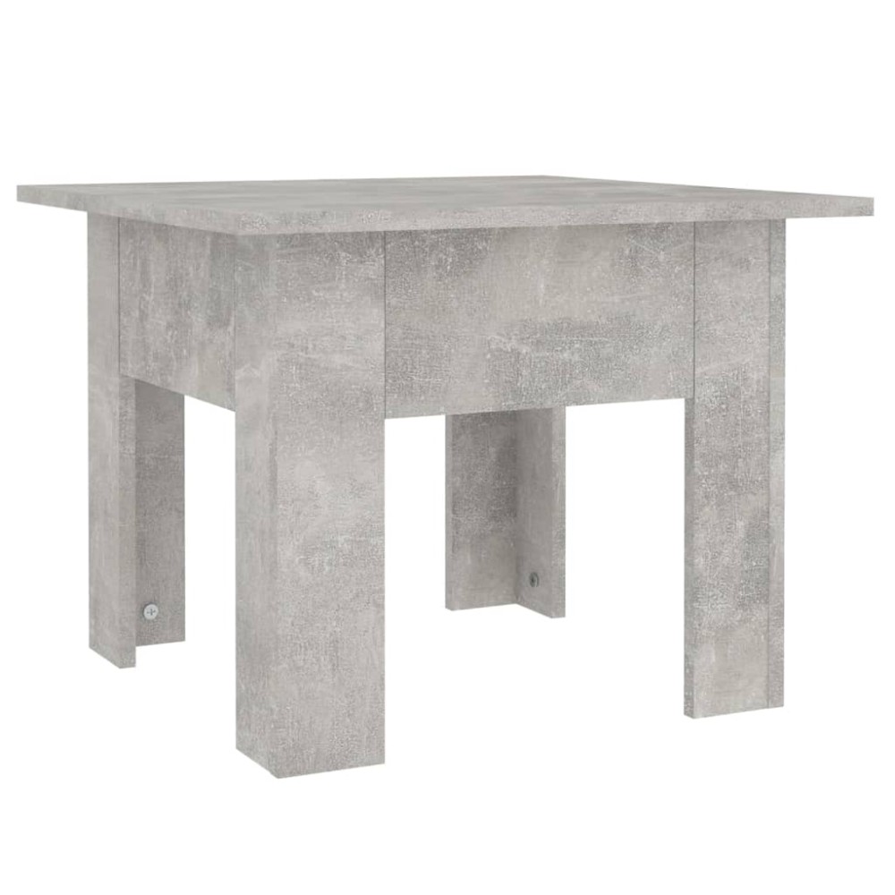 vidaXL Măsuță de cafea, gri beton, 55x55x42 cm, lemn prelucrat