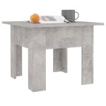 vidaXL Măsuță de cafea, gri beton, 55x55x42 cm, lemn prelucrat vidaXL Măsuță de cafea, gri beton, 55x55x42 cm, lemn prelucrat