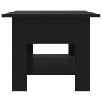 vidaXL Măsuță de cafea, negru, 102x55x42 cm, lemn prelucrat