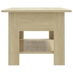 vidaXL Măsuță de cafea, stejar sonoma, 102x55x42 cm, lemn prelucrat vidaXL Măsuță de cafea, stejar sonoma, 102x55x42 cm, lemn prelucrat