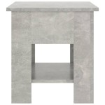 vidaXL Măsuță de cafea, gri beton, 40x40x42 cm, lemn prelucrat vidaXL Măsuță de cafea, gri beton, 40x40x42 cm, lemn prelucrat