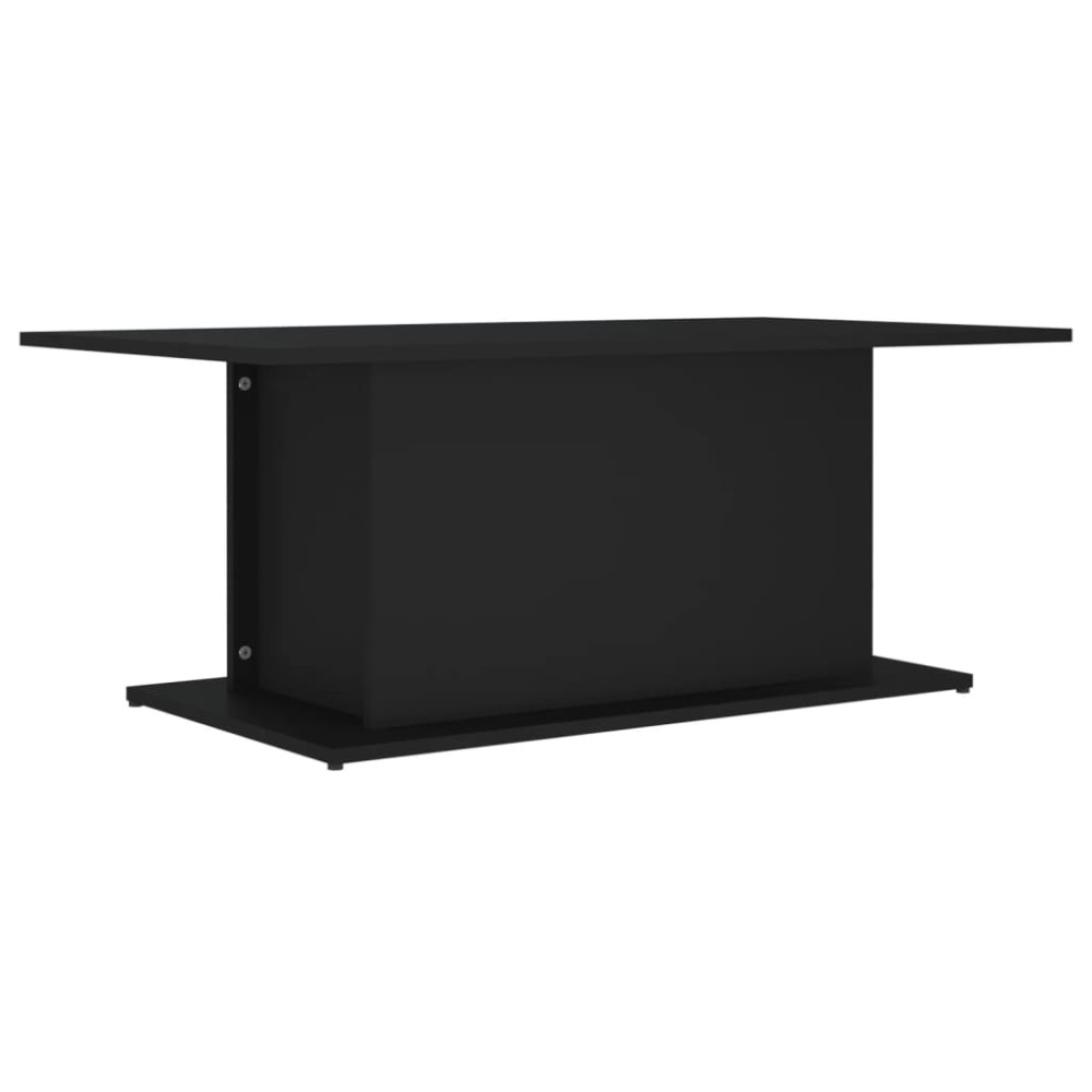vidaXL Măsuță de cafea, negru, 102x55,5x40 cm, lemn prelucrat