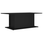vidaXL Măsuță de cafea, negru, 102x55,5x40 cm, lemn prelucrat