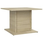 vidaXL Măsuță de cafea, stejar sonoma, 55,5x55,5x40 cm, lemn compozit vidaXL Măsuță de cafea, stejar sonoma, 55,5x55,5x40 cm, lemn compozit