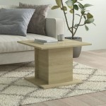 vidaXL Măsuță de cafea, stejar sonoma, 55,5x55,5x40 cm, lemn compozit vidaXL Măsuță de cafea, stejar sonoma, 55,5x55,5x40 cm, lemn compozit