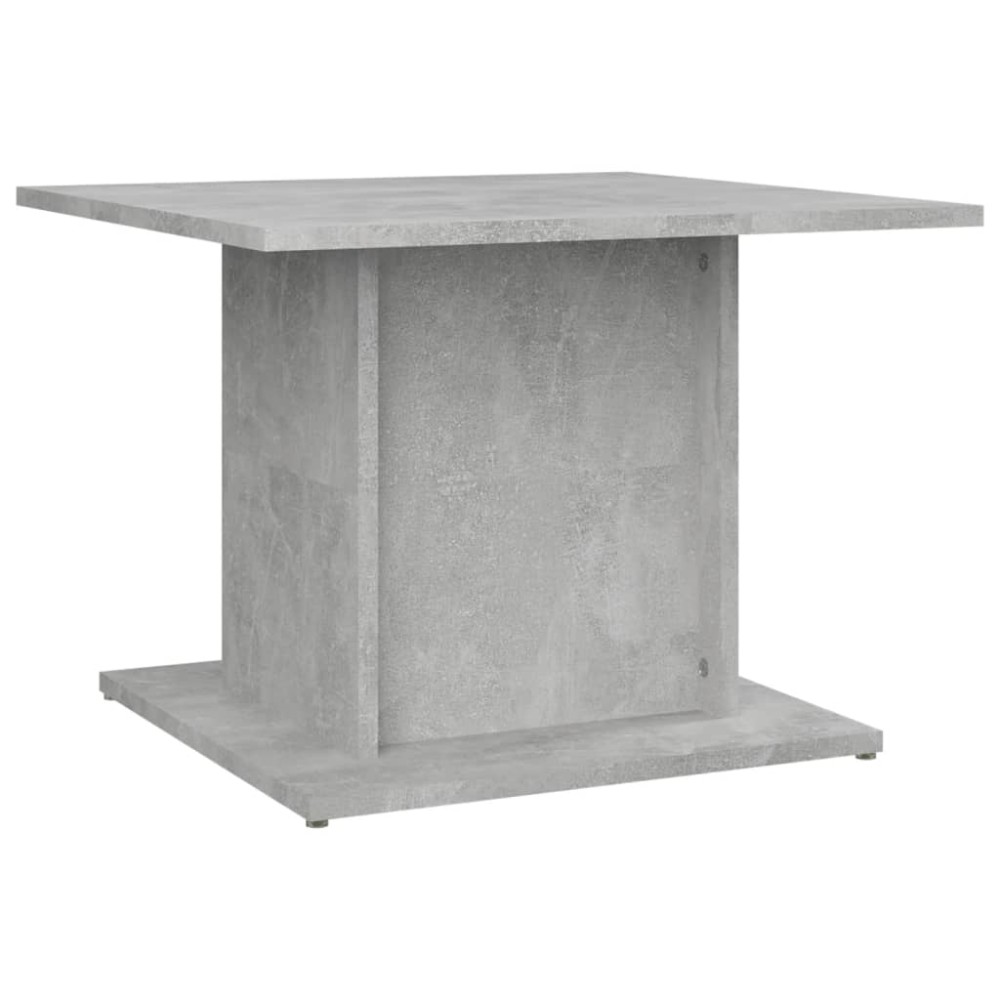 vidaXL Măsuță de cafea, gri beton, 55,5x55,5x40 cm, lemn compozit