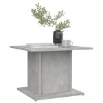 vidaXL Măsuță de cafea, gri beton, 55,5x55,5x40 cm, lemn compozit vidaXL Măsuță de cafea, gri beton, 55,5x55,5x40 cm, lemn compozit