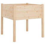 vidaXL Jardinieră de grădină, 70x70x70 cm, lemn masiv de pin vidaXL Jardinieră de grădină, 70x70x70 cm, lemn masiv de pin