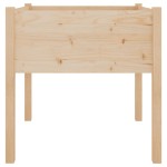 vidaXL Jardinieră de grădină, 70x70x70 cm, lemn masiv de pin vidaXL Jardinieră de grădină, 70x70x70 cm, lemn masiv de pin
