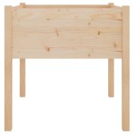 vidaXL Jardiniere de grădină, 2 buc., 70x70x70 cm, lemn masiv de pin vidaXL Jardiniere de grădină, 2 buc., 70x70x70 cm, lemn masiv de pin