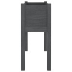 vidaXL Jardinieră de grădină, gri, 70x31x70 cm, lemn masiv de pin vidaXL Jardinieră de grădină, gri, 70x31x70 cm, lemn masiv de pin