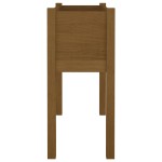 vidaXL Jardinieră de grădină, maro miere, 70x31x70 cm, lemn masiv pin vidaXL Jardinieră de grădină, maro miere, 70x31x70 cm, lemn masiv pin