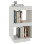 vidaXL Bibliotecă, alb, 40x30x71 cm, lemn masiv de pin vidaXL Bibliotecă, alb, 40x30x71 cm, lemn masiv de pin
