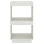 vidaXL Bibliotecă, alb, 40x30x71 cm, lemn masiv de pin vidaXL Bibliotecă, alb, 40x30x71 cm, lemn masiv de pin