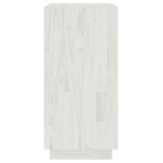 vidaXL Bibliotecă, alb, 40x30x71 cm, lemn masiv de pin vidaXL Bibliotecă, alb, 40x30x71 cm, lemn masiv de pin