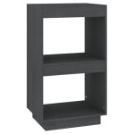 vidaXL Bibliotecă, gri, 40x35x71 cm, lemn masiv de pin vidaXL Bibliotecă, gri, 40x35x71 cm, lemn masiv de pin