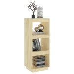 vidaXL Bibliotecă/Separator cameră, 40x35x103 cm, lemn masiv de pin vidaXL Bibliotecă/Separator cameră, 40x35x103 cm, lemn masiv de pin