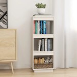 vidaXL Bibliotecă/Separator cameră, alb, 40x35x103 cm, lemn masiv pin vidaXL Bibliotecă/Separator cameră, alb, 40x35x103 cm, lemn masiv pin