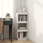 vidaXL Bibliotecă/Separator cameră, alb, 40x35x103 cm, lemn masiv pin vidaXL Bibliotecă/Separator cameră, alb, 40x35x103 cm, lemn masiv pin