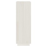 vidaXL Bibliotecă/Separator cameră, alb, 40x35x103 cm, lemn masiv pin vidaXL Bibliotecă/Separator cameră, alb, 40x35x103 cm, lemn masiv pin
