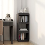 vidaXL Bibliotecă/Separator cameră gri 40x35x103 cm lemn masiv de pin vidaXL Bibliotecă/Separator cameră gri 40x35x103 cm lemn masiv de pin