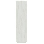 vidaXL Bibliotecă/Separator cameră, alb, 40x35x135 cm, lemn masiv pin vidaXL Bibliotecă/Separator cameră, alb, 40x35x135 cm, lemn masiv pin