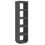 vidaXL Bibliotecă/Separator cameră gri 40x35x167 cm lemn masiv de pin vidaXL Bibliotecă/Separator cameră gri 40x35x167 cm lemn masiv de pin