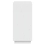 vidaXL Bibliotecă, alb, 60x35x71 cm, lemn masiv de pin vidaXL Bibliotecă, alb, 60x35x71 cm, lemn masiv de pin