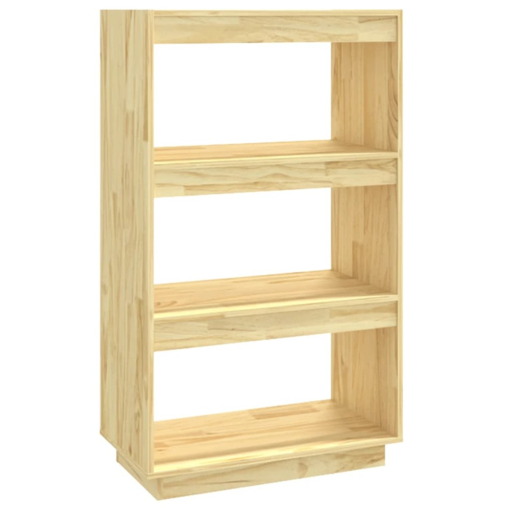 vidaXL Bibliotecă/Separator cameră, 60x35x103 cm, lemn masiv pin