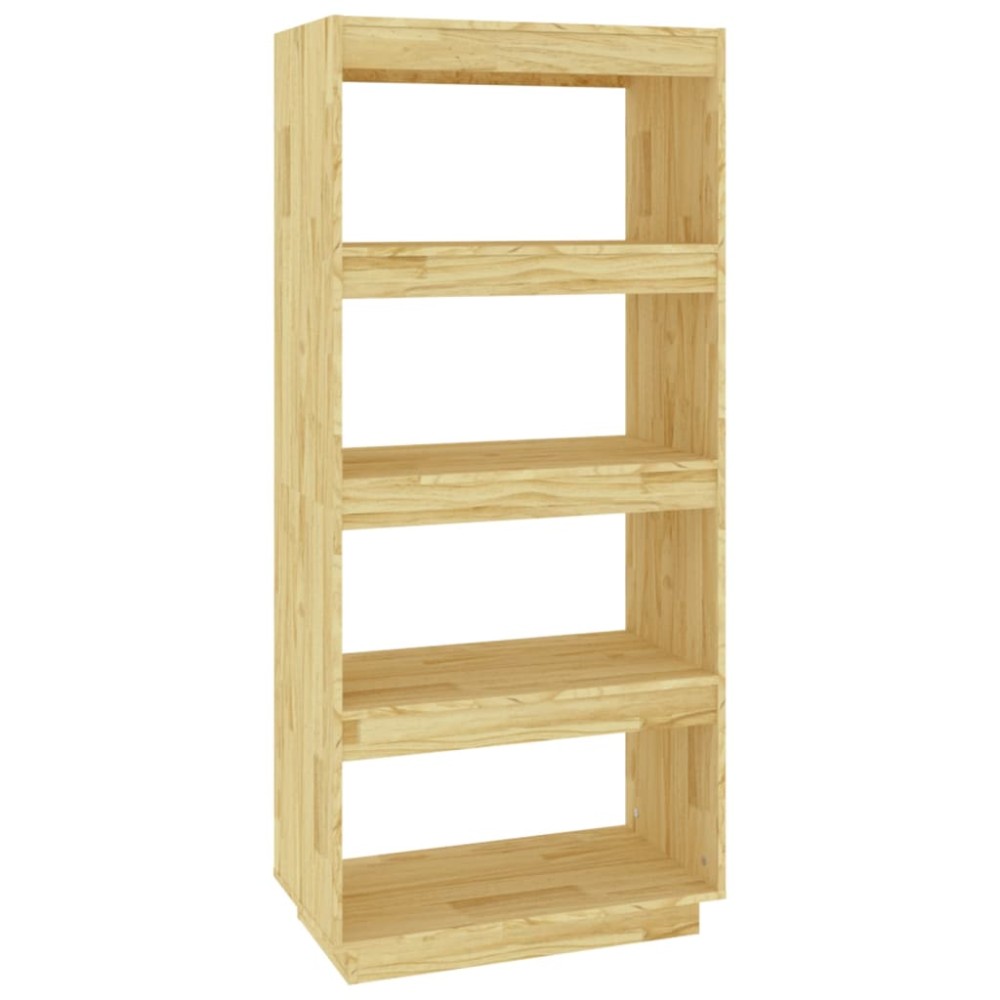 vidaXL Bibliotecă/Separator cameră, 60x35x103 cm, lemn masiv pin
