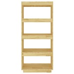 vidaXL Bibliotecă/Separator cameră, 60x35x103 cm, lemn masiv pin