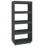 vidaXL Bibliotecă/Separator cameră, 60x35x135 cm, lemn masiv de pin vidaXL Bibliotecă/Separator cameră, 60x35x135 cm, lemn masiv de pin